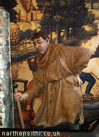 A medieval land worker