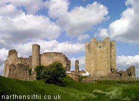 The Conisbrough Castle, South Yorkshire